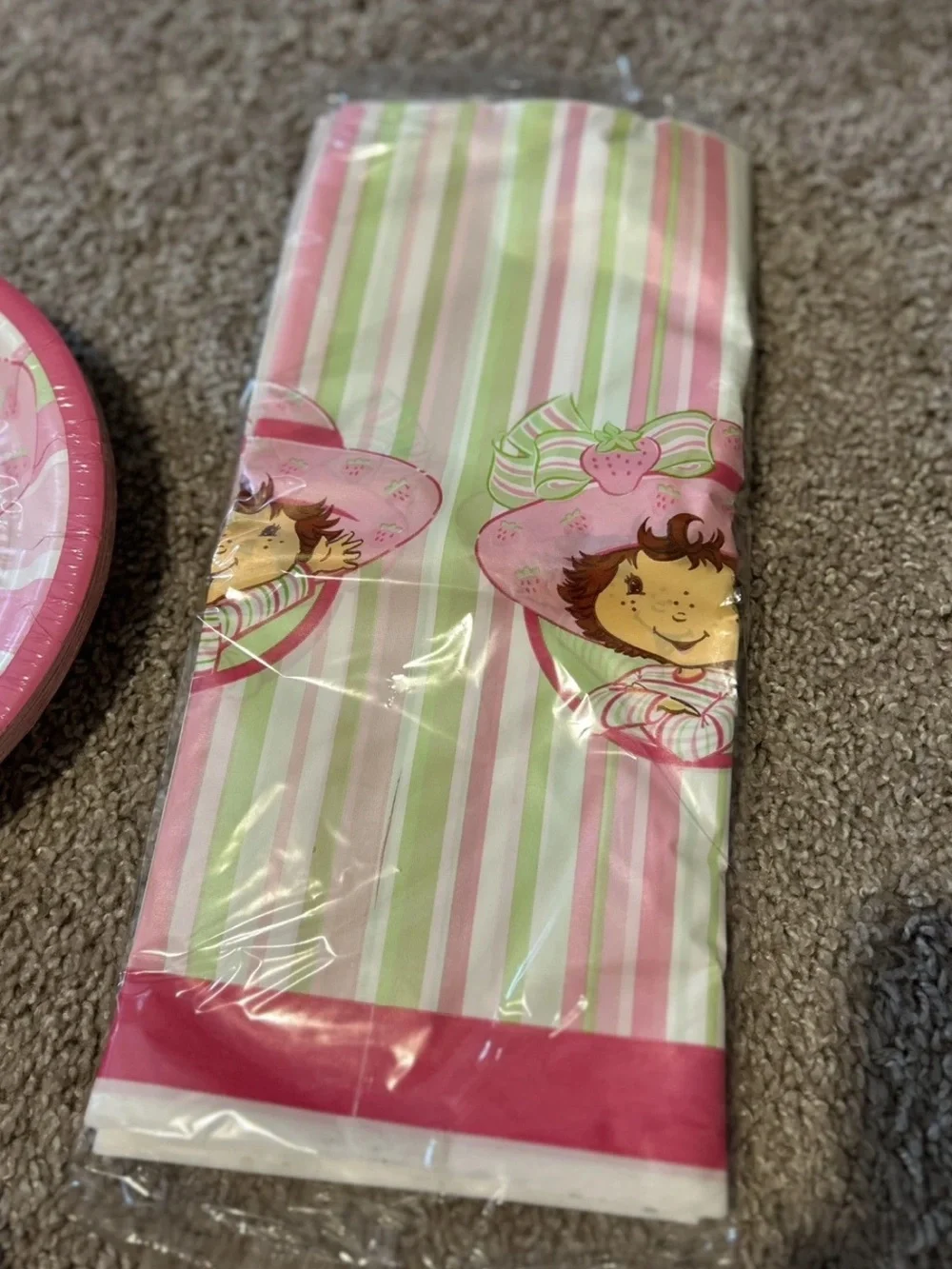 Vtg y2k 2003 Strawberry Shortcake American Greetings Birthday Party Supplies Lot